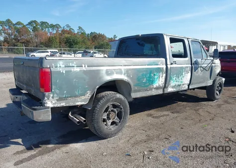 1993 Ford F350 from USA, damaged, VIN 2FTJW35H9PCA84986